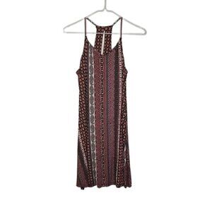 Rachel Zoe Bohemian Sleeveless Printed Mini Dress